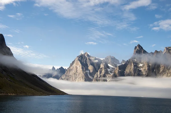 Blick auf die Berge in Grönland — Stockfoto