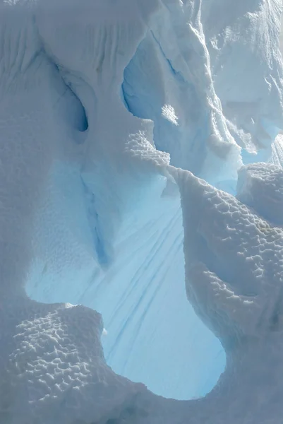 Hermosa vista de los icebergs en la Antártida — Foto de Stock