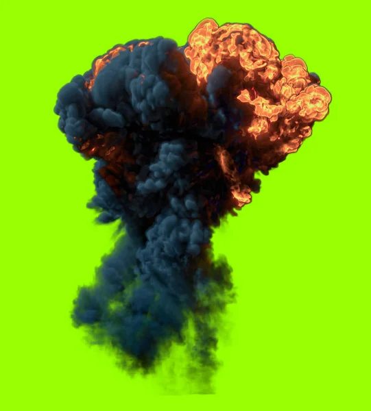 Bomb Explosion - 3D rendering — Stock Photo, Image