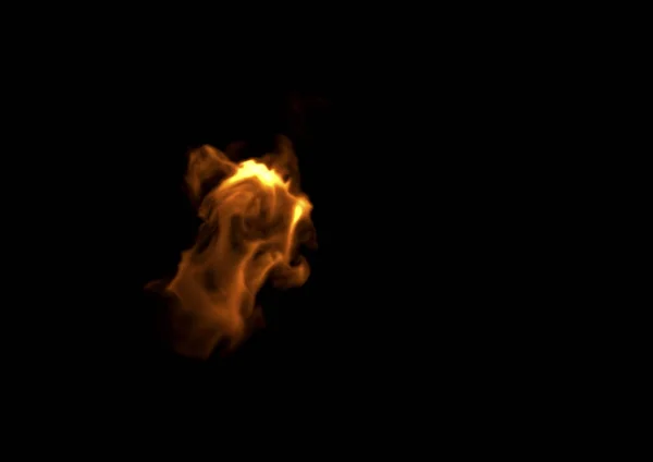 Пламя огня - 3D рендеринг Лицензионные Стоковые Изображения