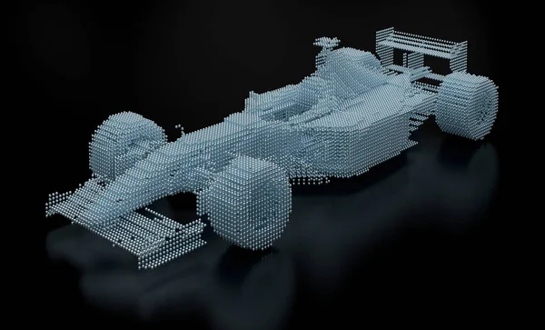 Maille pointillée de formule 1 — Photo