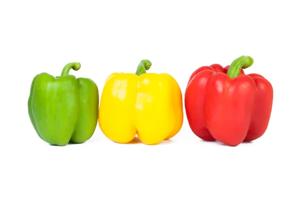 Bell pepper isolated on white background — Stock Photo, Image