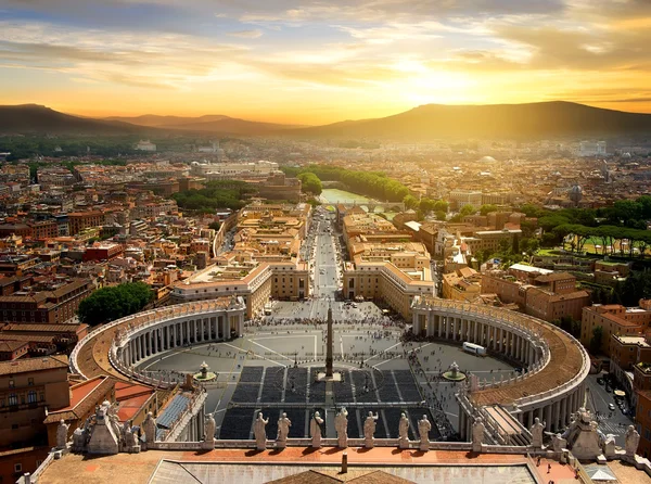 Vista de la Ciudad del Vaticano — Foto de Stock