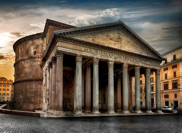 Oude Romeinse Pantheon — Stockfoto