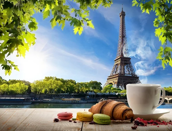 Breakfast in Paris — Stock Photo, Image