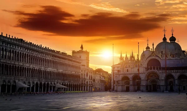 San Marco at dawn — Stock Photo, Image