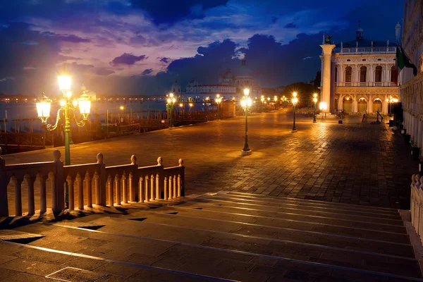 San Marco v noci — Stock fotografie