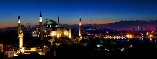 Panorama van Istanbul — Stockfoto
