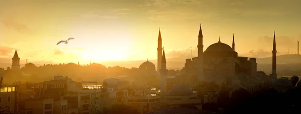 Hagia Sophia w sunrise — Zdjęcie stockowe