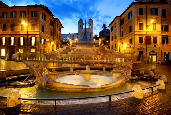 Spanish Steps at early morning — Stock Photo, Image