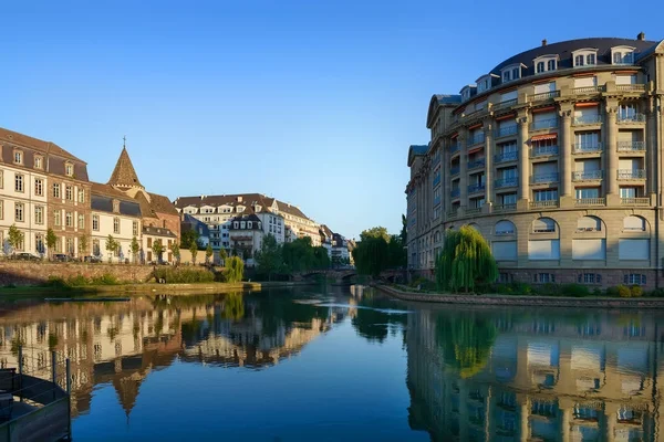 Fluss il in Straßburg — Stockfoto