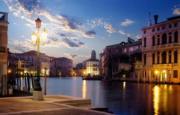 Sunset over grand canal — Stock Photo, Image