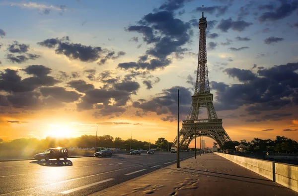 Camino a la Torre Eiffel —  Fotos de Stock