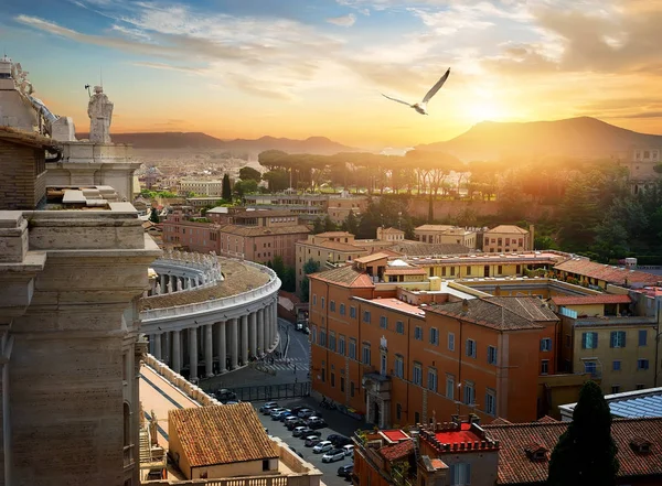Vista de la Ciudad del Vaticano — Foto de Stock
