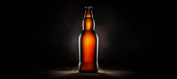 Lager μπύρα σε μπουκάλι — Φωτογραφία Αρχείου