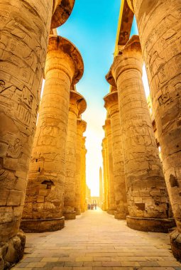 Luxor Temple Ruins clipart