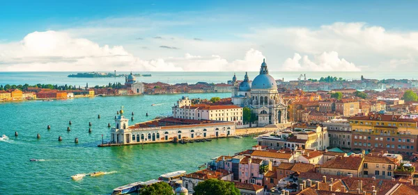 Panorama Flygfoto över Venedig — Stockfoto