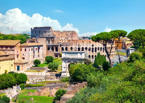 Roma desde la altura — Foto de Stock