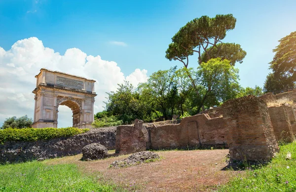Roman Forum and Park — Stock Photo, Image