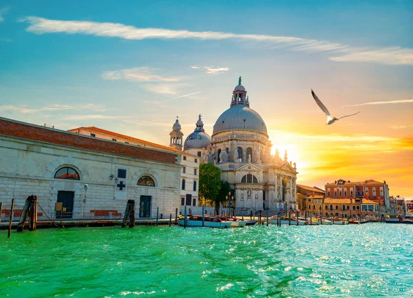Sunset over the Grand Canal — Stockfoto