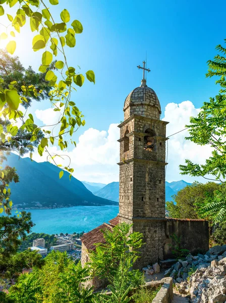 Kościół w Kotorze — Zdjęcie stockowe