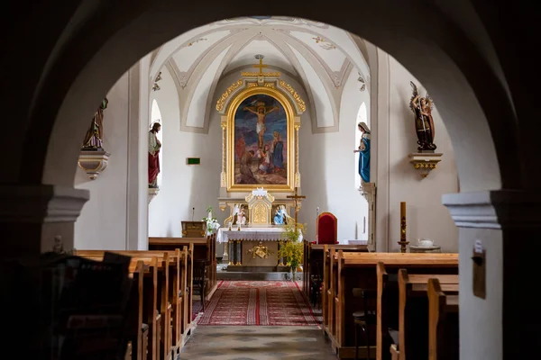 Interior de la iglesia católica —  Fotos de Stock