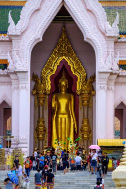Nakhonpathom, Tayland, 24 Eylül 2017, Wat Phra Pathom Chedi Sanc