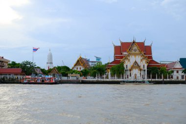 Bangkok, Tayland. -2 Haziran 2017: Wat Rakang, r de Tay Tapınak