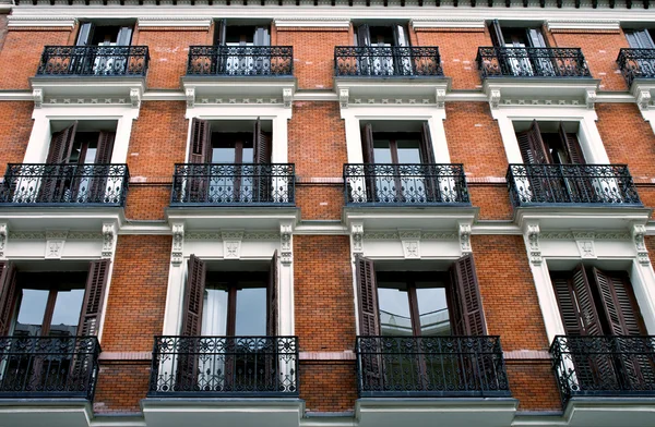 Balkony z Madryt — Zdjęcie stockowe