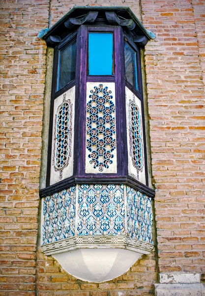 Balcony old palace — Stock fotografie