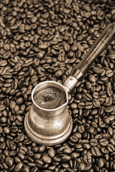 Hot Foaming coffee — Stock Photo, Image