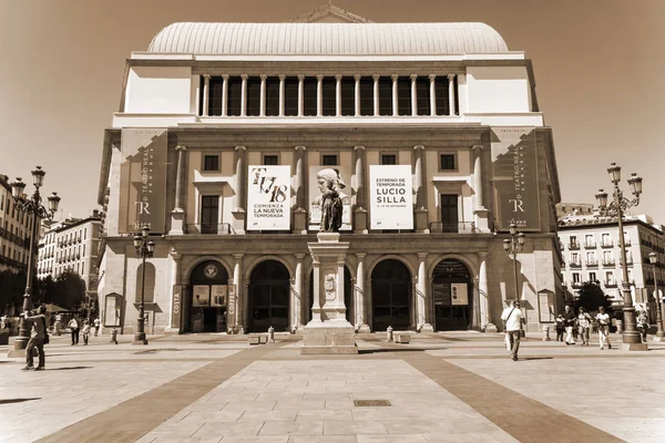 Opera z Madryt — Zdjęcie stockowe