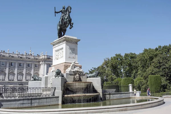 Plaza de Oriente — Stockfoto