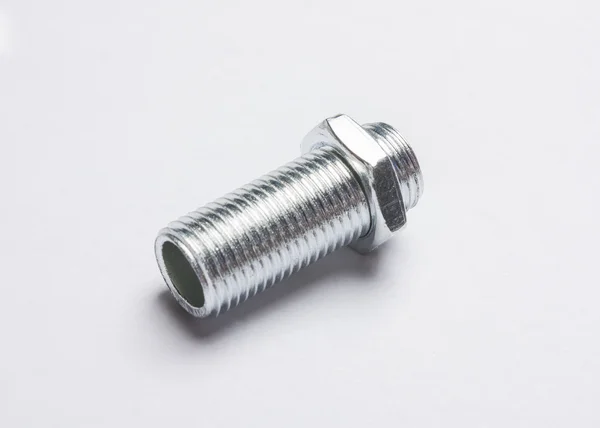 Bolt and nut on the background — Stock Photo, Image
