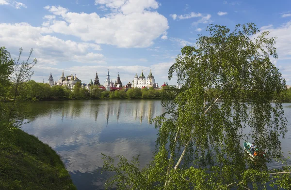 Moskou landschap van het Kremlin — Stockfoto