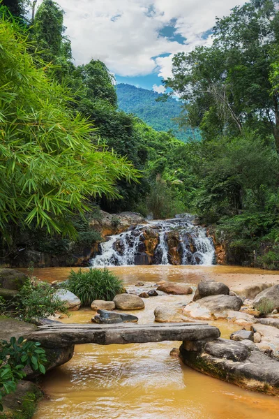 Surroundings Yang Bay waterfall — Stock Photo, Image