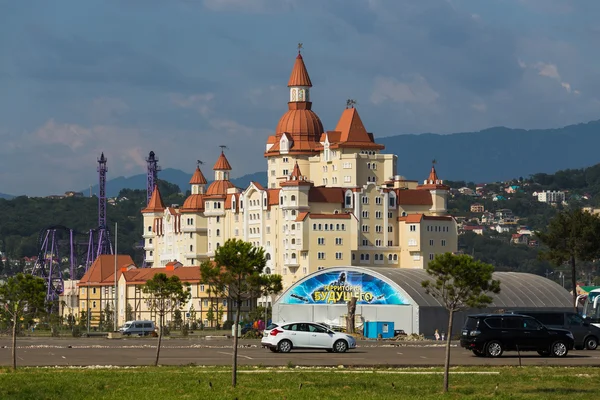 Bogatyr Hotel near the Sochi Olympic park — Stock Photo, Image