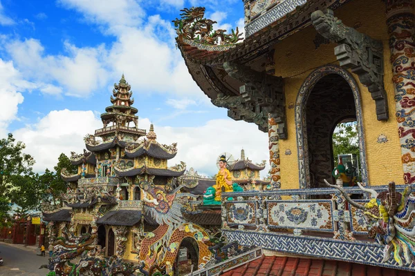 Linh Phuoc pagode - Stock-foto