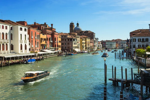 Grande Canal em Veneza Itália — Fotografia de Stock