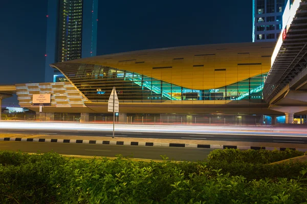 Dubai Metro como mais longo do mundo — Fotografia de Stock