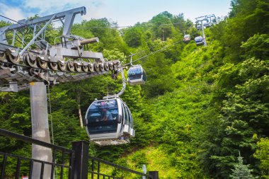  Teleferik ile rahat kabinleri