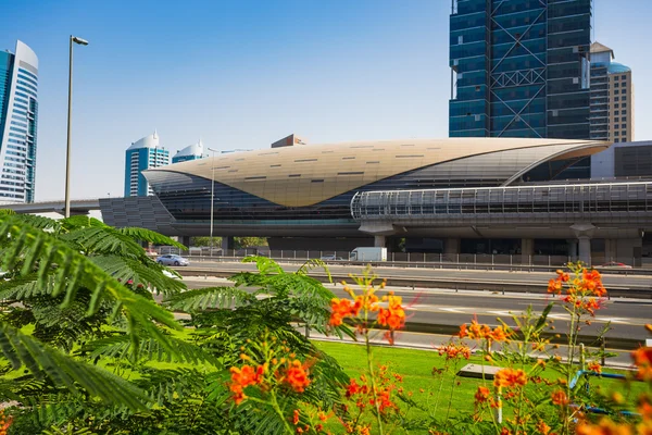 Dubai Metro dünyanın en uzun olarak tam otomatik — Stok fotoğraf