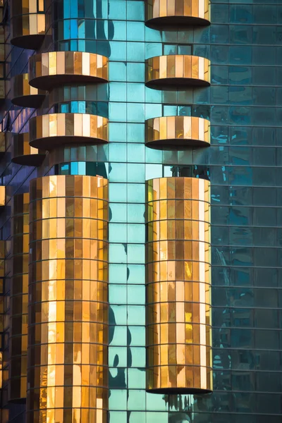 Ультрасучасні Хмарочоси в Дубаї — стокове фото