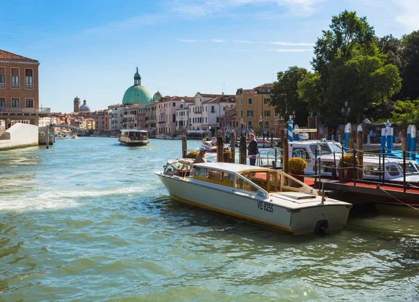 Canal Grande i Venedig Italien — Stockfoto