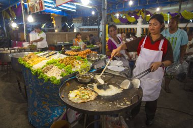 tüccarlar, Tayland gece pazarı