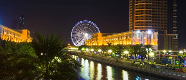 Ferris wheel in Al Qasba — Stock Photo, Image
