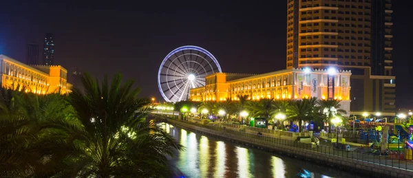 Dönme dolap içinde al qasba — Stok fotoğraf