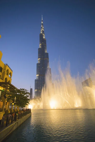 A record-setting fountain system set — Stock Photo, Image