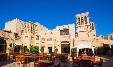 madinat Jumeirah'da ünlü otel ve turistik bölgesi