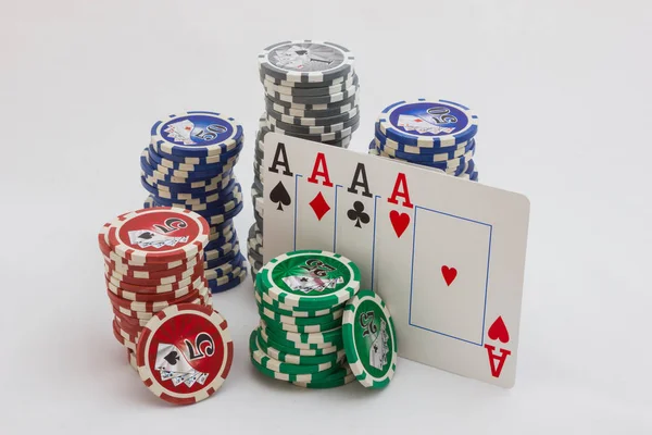 Items from the casino — Stock Photo, Image